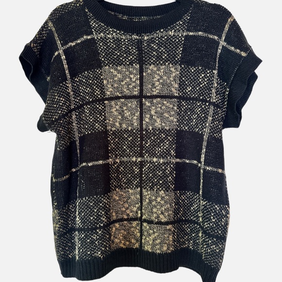 Plaid Sweater Vest - Picture 3 of 3